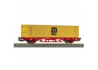 Vagon portcontainer MSC DB AG - H0 PIKO 27726